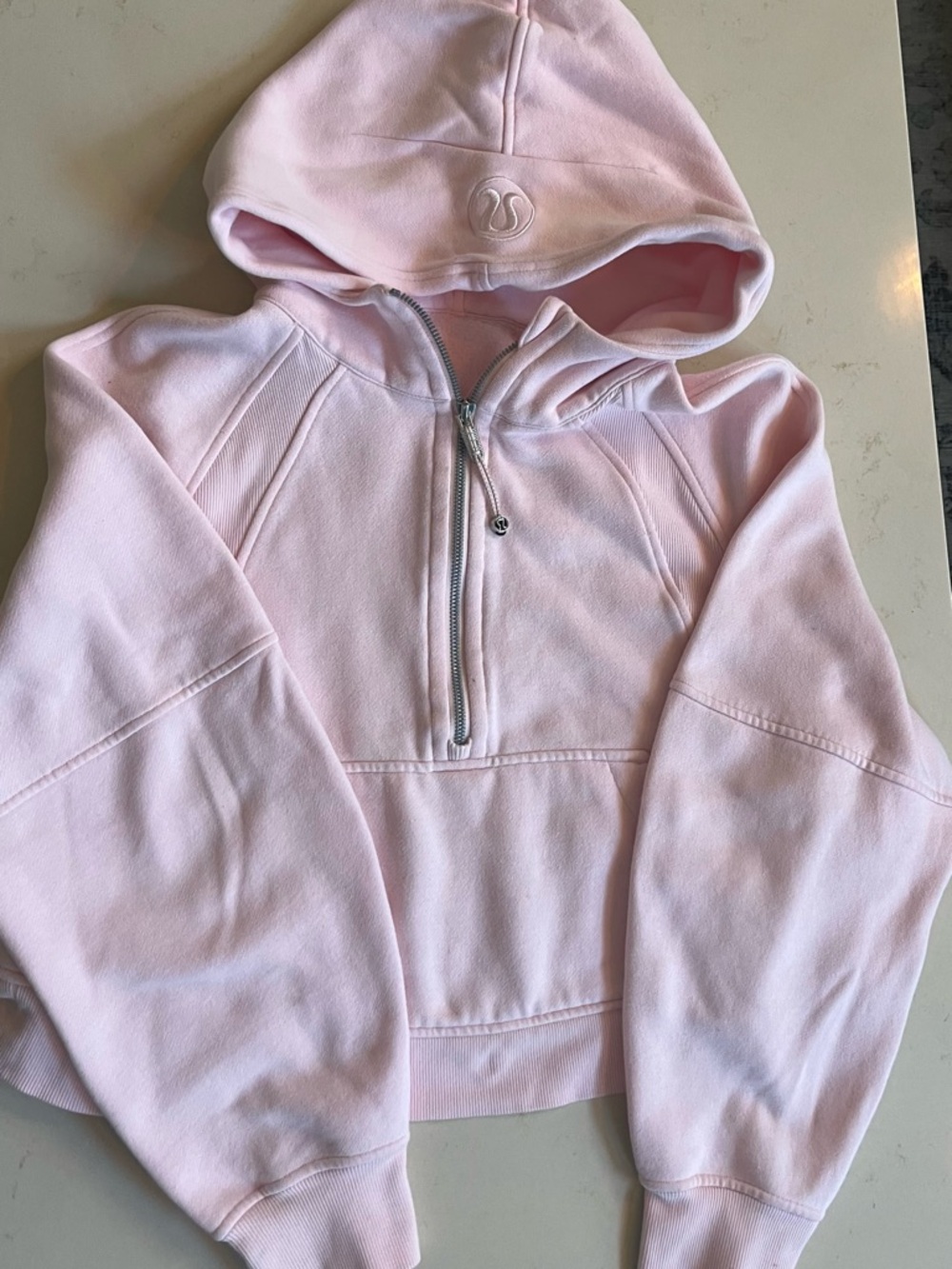 lululemon athletica Strawberry Milkshake Half-Zip Hooded Sweatshirt